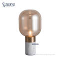 Marble Lamp Table contemporary table lamps for living room Supplier